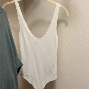 Abercrombie and Fitch Scoopneck Knit Bodysuit